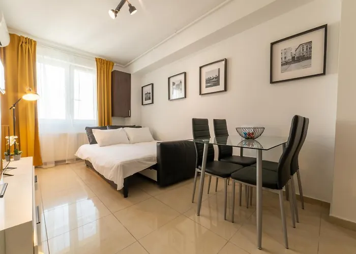 Nobel: Premium Two-room In Bucharest's Center! Daire
